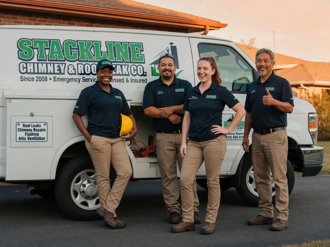 Chimney flashing repair company in Wyoming